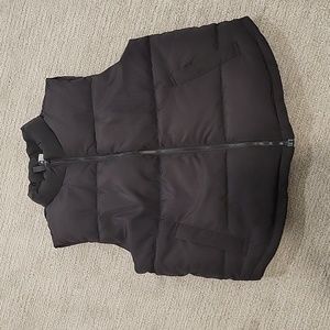 Black H&M puffer vest